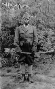 Addi Bä, "Der schwarze Terrorist": Addi Bâ arrived in France in 1938 with the family of a colonial tax collector and spent a year in Langeais in Indre-et-Loire before returning to Paris. He enlisted in the French army in 1939 as part of the 12th regiment of Senegalese Tirailleurs. Bâ was taken prisoner, but managed to escape and joined others in the maquis des Vosges. He was arrested on 18 November 1943 by Germans after the attack of the maquis of the Délivrance group. Bâ was tortured but did not speak. On 18 December 1943, Bâ was shot at Épinal along with the leader of the maquis, Marcel Arburger. 